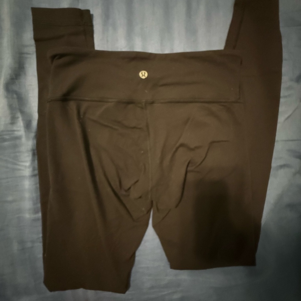 Black Wunder Unders Lululemon athletica